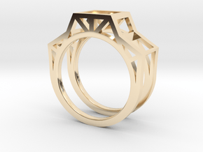 Trussed Ring in 14K Yellow Gold: 5.75 / 50.875