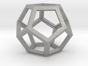 Dodecahedron 1.75" in Aluminum