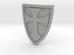 Cross Shield Curved 20MM in Aluminum