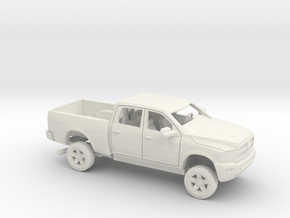 1/72 2009-present Dodge Ram Crew Cab Kit in White Natural Versatile Plastic