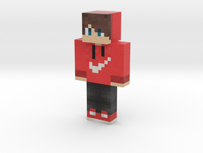 RED_DARK | Minecraft toy in Natural Full Color Sandstone