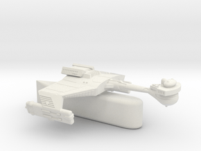 3125 Scale Klingon D5HK Light Tactical Transport  in White Natural Versatile Plastic
