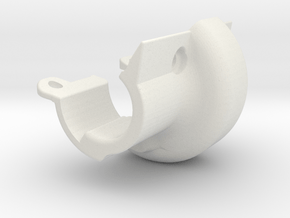 3DTRX-Axle-LOWER PART-V2 -SYMETRIC in White Natural Versatile Plastic