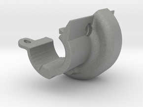 3DTRX-Axle-LOWER PART-V2 -SYMETRIC in Gray PA12