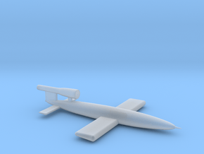 1:12 Miniature German V1 Flying Bomb in Smooth Fine Detail Plastic