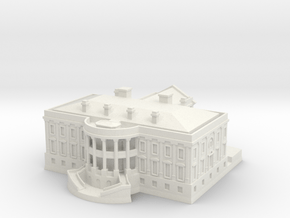 The White House 1/700 in White Natural Versatile Plastic