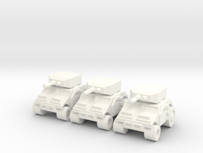 High Mobility Tank in White Processed Versatile Plastic