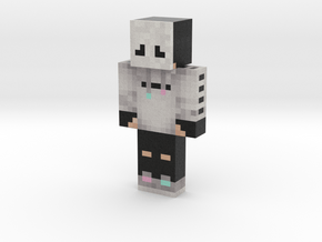 Xero Mask | Minecraft toy in Natural Full Color Sandstone
