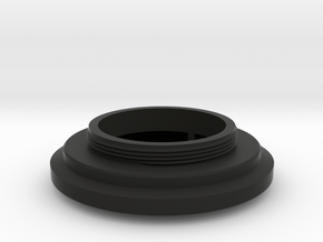 SEM KIM ANASTIGMAT CROSS F-45 1:2.9 lens adapter in Black Natural Versatile Plastic
