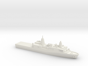 San Antonio-class LPD, 1/2400 in White Natural Versatile Plastic