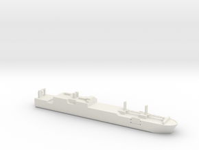 1/2400 Scale USNS Gordon T-AKR 296 in White Natural Versatile Plastic