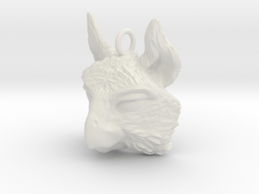 Gryphon Soul Pedant in White Natural Versatile Plastic