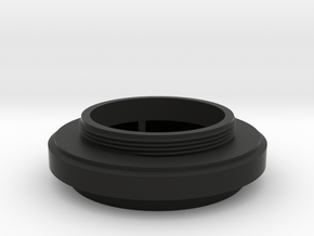  Meyer-Optik Trioplan 1:3.5/45 lens adapter in Black Natural Versatile Plastic