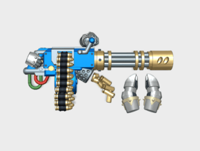 Base - Mega Ripcannon w/Arms in Tan Fine Detail Plastic: Small