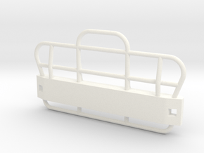 B61BullBar in White Processed Versatile Plastic