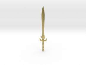 D&D Sword in Natural Brass