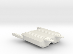 Omni Scale Hydran Large Freighter (Paired) CVN in White Natural Versatile Plastic