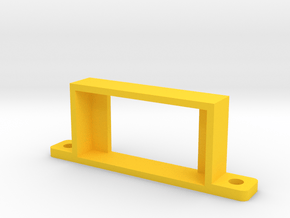 USOPTL4 Retention Bracket in Yellow Processed Versatile Plastic