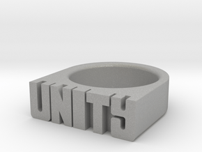 15.0mm Replica Rick James 'Unity' Ring in Aluminum
