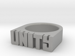 17.9mm Replica Rick James 'Unity' Ring in Aluminum