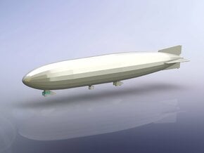 German Zeppelin L30 (LZ62) 1/1250 in Smooth Fine Detail Plastic