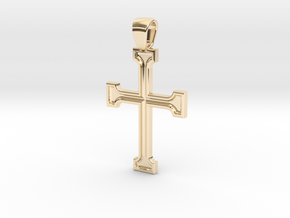 The First Cross in 14K Yellow Gold