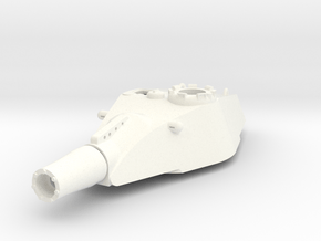 E-75 Ausf D. Turret in White Processed Versatile Plastic: 1:35