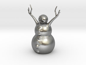 Snow Man in Natural Silver