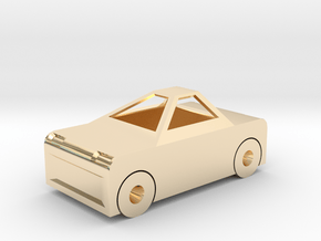 Toy Car in 14K Yellow Gold
