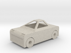 Toy Car in Natural Sandstone