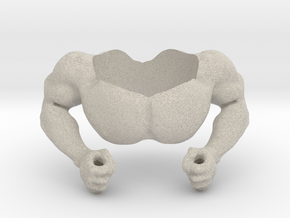 "Muscles" Accessory for Google Home  in Natural Sandstone