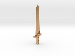 Mini Sword - Letter Opener in Natural Bronze