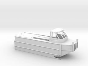 1/87 Scale Army Bridge Erection Boat in Tan Fine Detail Plastic