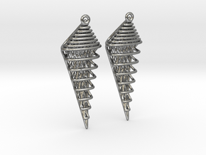 Earring 21.20 in Natural Silver