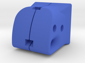 TeleScopix Shoulder Stock Adapter for Nerf Kronos in Blue Processed Versatile Plastic