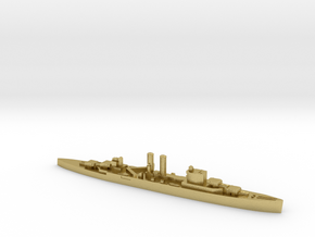 HMS Surrey 1:3000 WW2 proposed cruiser in Natural Brass