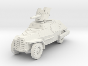 Marmon Herrington mk2 (Pak 36) 1/76 in White Natural Versatile Plastic