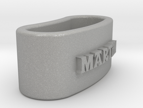 MARTIN 3D Napkin Ring with lauburu in Aluminum