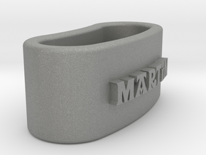 MARTIN 3D Napkin Ring with lauburu in Gray PA12