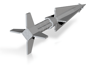1:72 Nike Hercules Nuclear Missile in Tan Fine Detail Plastic