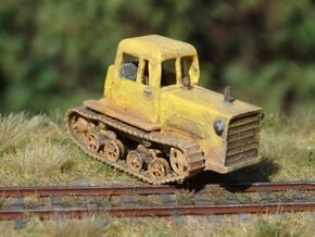 1/120th scale (TT) soviet DT-75 tractor in Smooth Fine Detail Plastic