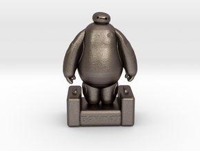 Baymax - Big Hero 6 in Polished Bronzed-Silver Steel