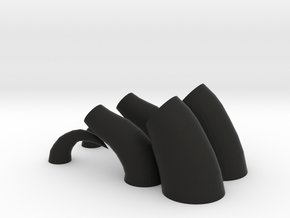 Maleficent Horns in Black Premium Versatile Plastic