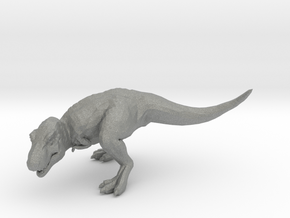 T-Rex Tyrannosaurus 28mm miniature for games - rpg in Gray PA12