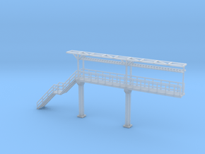 N Scale Tank Car loading Platform 2+stairs in Smooth Fine Detail Plastic