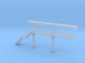 N Scale Tank Car loading Platform 2+stairs in Tan Fine Detail Plastic