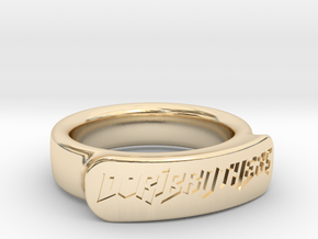 Doribrothers Ring 22mm in 14K Yellow Gold