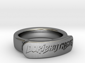 Doribrothers Ring 22mm in Polished Silver