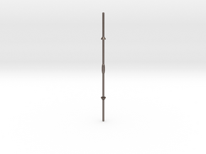 Masassi lance in Polished Bronzed-Silver Steel