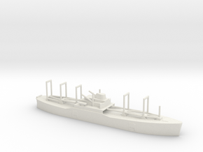 1/1250 Scale USS Comet T-AKR-7 in White Natural Versatile Plastic